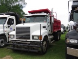 2012 Mack Pinnacle CHU613 Tandem-axle Dump Truck, s/n 1M1AN09Y0CM10216 (Tit