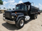 1998 Mack RD690S Tandem-axle Dump Truck, s/n 1M2P264C8WM024799: EM7-300 Eng