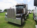 2009 Peterbilt 388 Truck Tractor, s/n 1XPWDB9X79D782019: T/A, Stand Up Slee