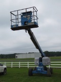 Genie S40 4WD Boom-type Manlift, s/n 4872: Meter Shows 4327 hrs