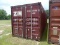 Used 40' Shipping Container, s/n ZCSU2615600