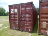 Used 40' Shipping Container, s/n ZCSU2615600