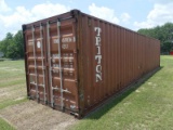 Used 40' Shipping Container, s/n TTNU4598368