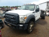 2012 Ford F550 4WD Truck, s/n 1FDUF5HT5CEC30339 (Inoperable): No Trans., En