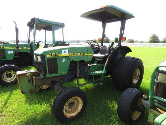 John Deere 5210 Tractor, s/n LV5210S122373: 2wd, Turf Tires