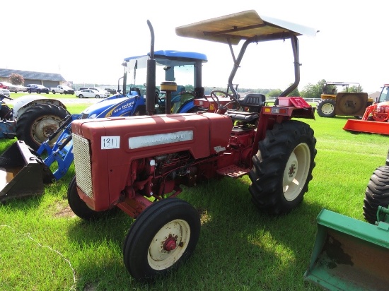 Mahindra 485-DI Tractor, s/n SP2517DW: 2wd, Rollbard Canopy, 3PH, PTO, Mete