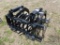 Unused Stout 62-6B LD Grapple w/ Skid Steer Quick Attach