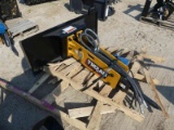 Trojan TH35SSL Hydraulic Hammer, s/n 20227097 for Skid Steer