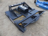 JCT 6' Rotary Mower for Skid Steer