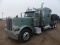 2018 Peterbilt 389 Truck Tractor, s/n 1XPXD49X2JD468315: T/A, Stand Up Slee