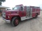 1989 Ford F800 Fire Truck, s/n 1FDXK84A6KVA55709: Diesel, Auto, Odometer Sh