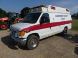 2006 Ford Crusader Ambulance, s/n 1FDSS34P76HB31623: 6.0L Diesel, Auto, Odo