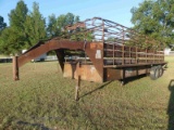 Gooseneck Live Stock Trailer (No Title - Bill of Sale Only)