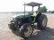 John Deere 5400 MFWD Tractor, s/n LV5400E644150: Canopy, Missing Front Driv