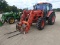 Kubota M105X MFWD Tractor, s/n 50769: Encl. Cab, LA1301S Loader w/ Hay Spea
