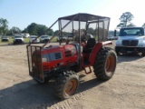 Kioti DK45 MFWD Tractor, s/n Not Found: Rollbar Canopy w/ Cage, Meter Shows