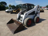 2009 Bobcat S300 Skid Steer, s/n A5GP35111: Canopy, GP Bkt., Rubber-tired,