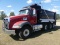 2015 Mack GU813 Tri-axle Dump Truck, s/n 1M2AX13C4FM029302: Mack MP7 405hp