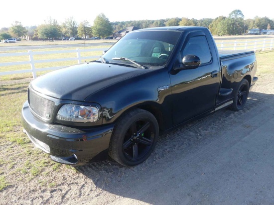 2003 Ford F150 SVT Lightning Pickup, s/n 2FTRF07333CA69574: Reg. Cab, 2wd,