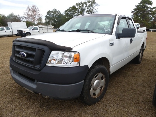 2005 Ford F150 Pickup, s/n 1FTRX12W65NB30904: Super Cab, 2wd, 4.6L Gas Eng.