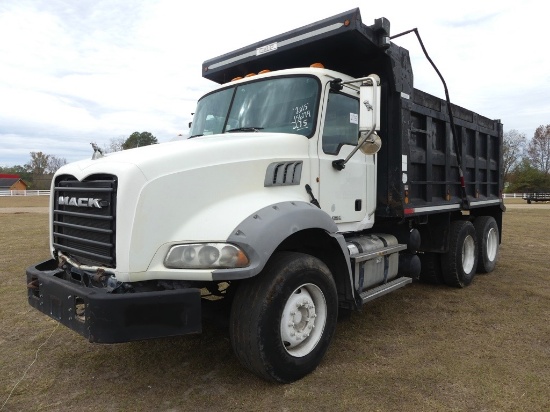 2015 Mack GU533 Tandem-axle Dump Truck, s/n 1M2AX33CSFM010351 (Title Delay)