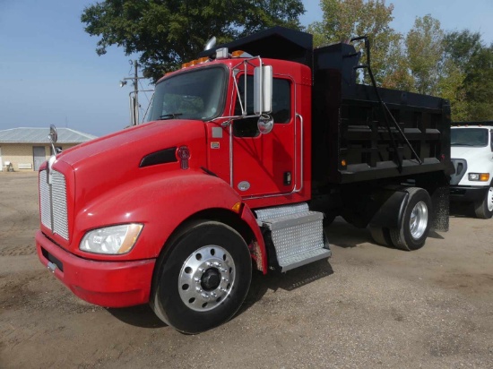 2013 Kenworth T370 Single-axle Dump Truck, s/n 2XKHAM8A6DM355594: Paccar 28
