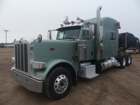 2018 Peterbilt 389 Truck Tractor, s/n 1XPXD49X2JD468315: T/A, Stand Up Slee