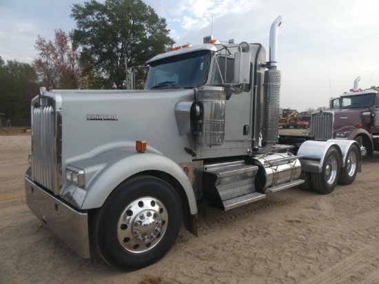 2014 Kenworth W900 Truck Tractor, s/n 1NKWGGGG90J439238: Glider, T/A, Day C