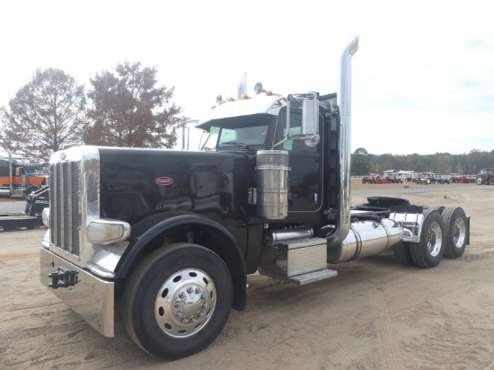2013 Peterbilt 389 Truck Tractor, s/n 1XPXD40XXDD179961: T/A, Day Cab, Cumm