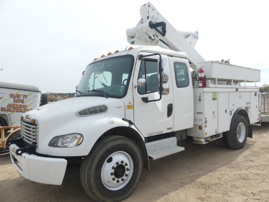 2004 Freightliner M2 Bucket Truck, s/n 1FVACXDC14HNS7360: S/A, Cat C7 Acert