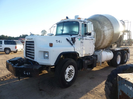 2005 Mack DM690S Concrete Mixer Truck, s/n 1M2B209C15M030619: T/A, Diesel E