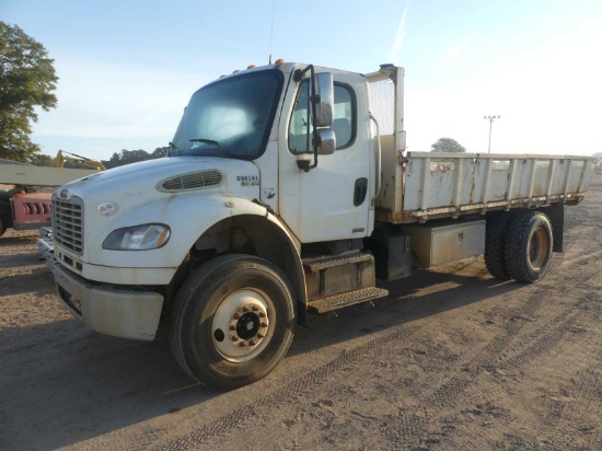 2010 Freightliner M2-106 Flatbed Truck, s/n 1FVACYBS0ADAP4819: S/A, Auto, O