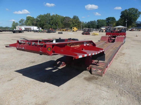 2019 Kaufman DT55 Lowboy, s/n 1KNFR4339KB367426: Tri-axle, Flip Axle, Detac
