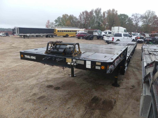 2004 Trail King TK70HT-492 Folding Neck Trailer, s/n 1TKA049294B057123 (Til