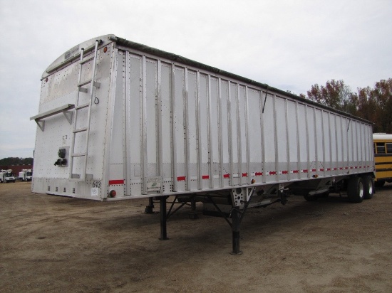 2011 Corn Husker Hopper Bottom, s/n 1T92C4321B0007492: Super Single Tires