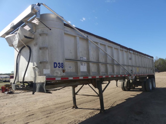 1989 Ti-Brook 38' Dump Trailer, s/n 1T9EAAS29KG021568: Frameless, Aluminum,