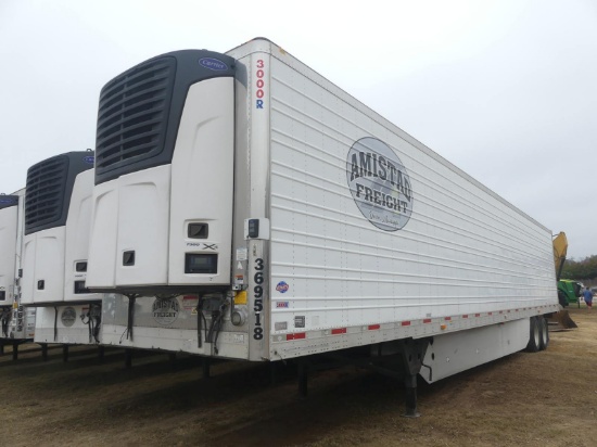 2016 Utility 3000R 53' Reefer Trailer, s/n 1UYVS253XGM469518: T/A, Carrier