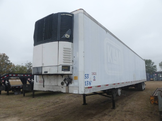 2004 Utility 3000R 53' Reefer Trailer, s/n 1UYVS25304M220320