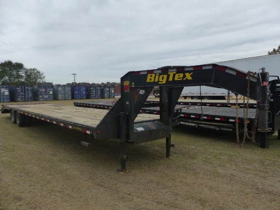 2019 Big Tex 40' Gooseneck Trailer, s/n 1GVGX3524K6080834: T/A, Dovetail, R