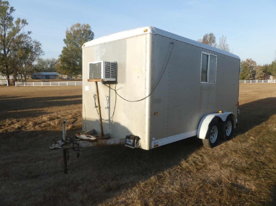 2005 Wells Cargo Enclosed Trailer, s/n 1WC200F2352053544: T/A, 2 Windows, A