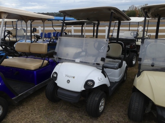 2010 Yamaha Electric Golf Cart, s/n JW2-313461 (No Title): 48-volt, Lights,