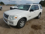 2008 Ford Explorer 4WD, s/n 1FMEU73E88UA99676: 4-door, 4.0L Gas Eng., Auto,