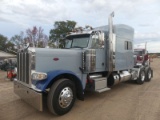 2018 Peterbilt 389 Truck Tractor, s/n 1XPXDP9X0JD496390: T/A, Stand Up Slee