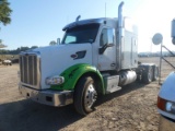 2015 Peterbilt 567 Truck Tractor, s/n 1XPCDP9X2FD292549: SBA, T/A, Sleeper,