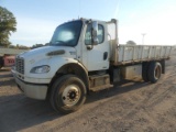 2010 Freightliner M2-106 Flatbed Truck, s/n 1FVACYBS0ADAP4819: S/A, Auto, O