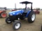 New Holland Tractor, s/n 8219991: 2wd, Rollbar Canopy, PTO, Meter Shows 291