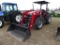 Massey Ferguson 2606 MFWD Tractor, s/n 344526: Canopy, Loader w/ Bkt., 3rd