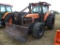 Kubota M105DTC MFWD Tractor, s/n 51309: Encl. Cab, Forestry Cage, Blade, Me