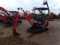 2006 Kubota KX41-3V Mini Excavator, s/n 30555: 4-post Canopy, Blade, Rubber