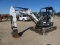 2014 Bobcat E35 Mini Excavator, s/n A93K18492: Canopy, Blade, Bkt., Aux. Va